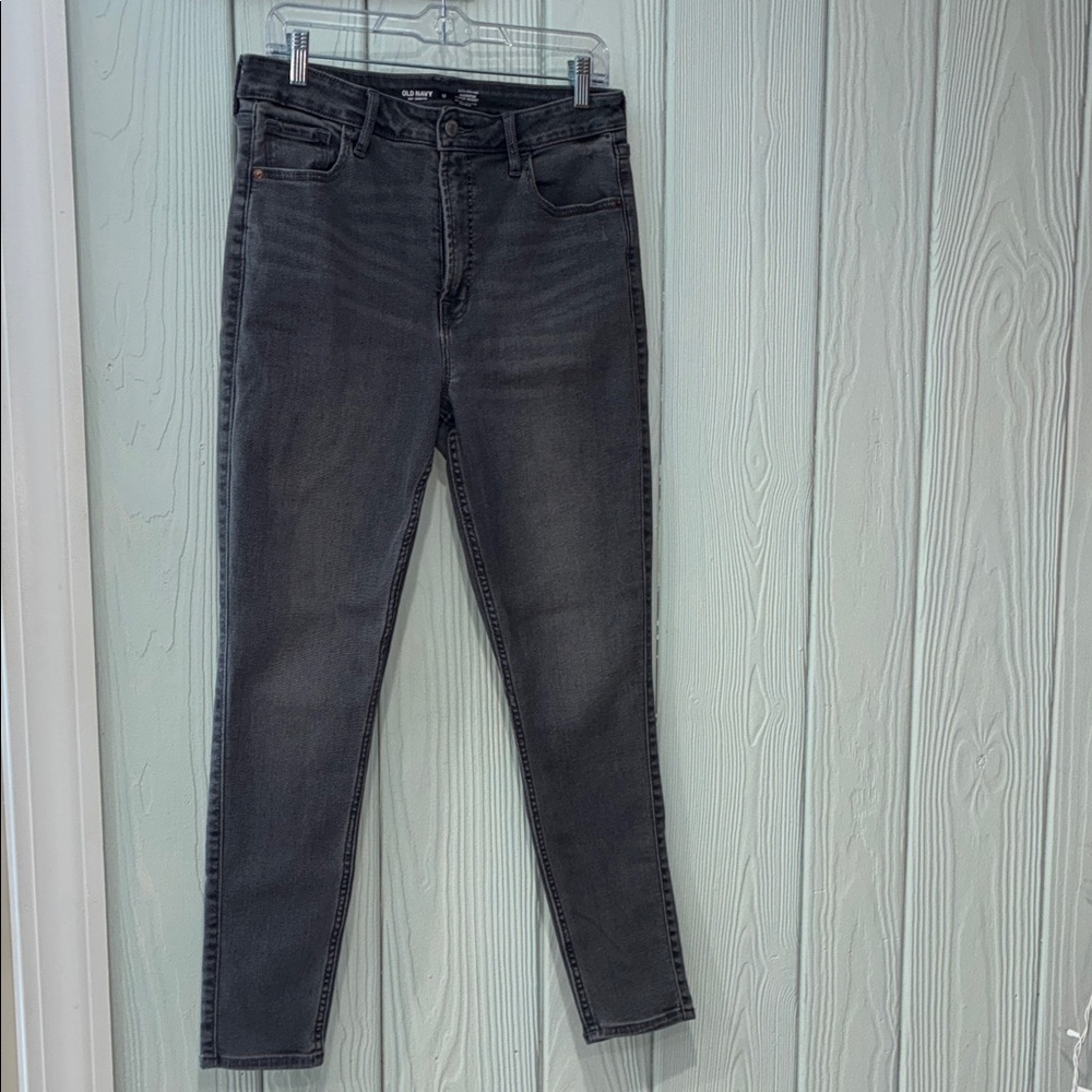 Old Navy Women's Dark Gray Skinny Jeans